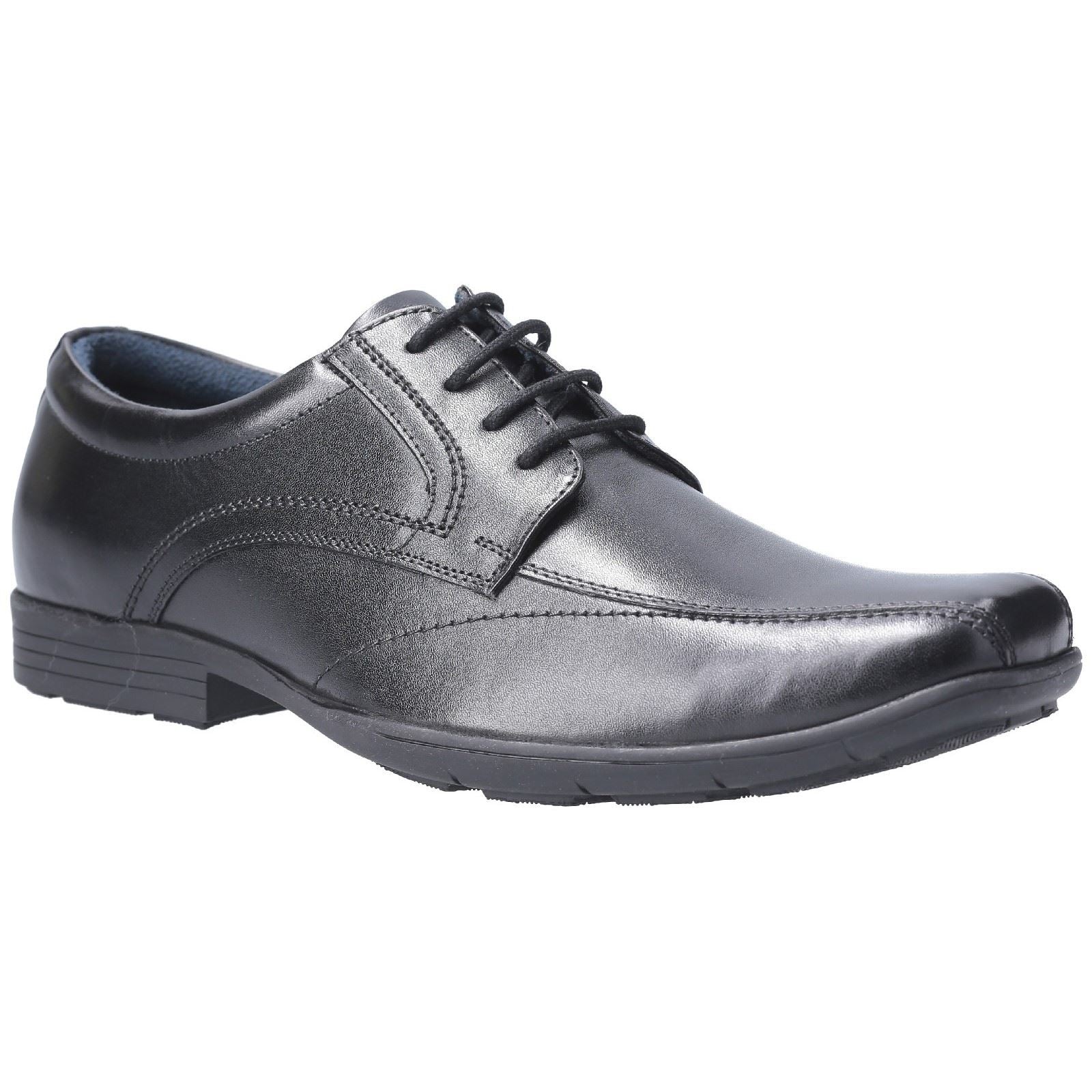 Pod Angus Lederschuhe Für Jungen In Schwarz