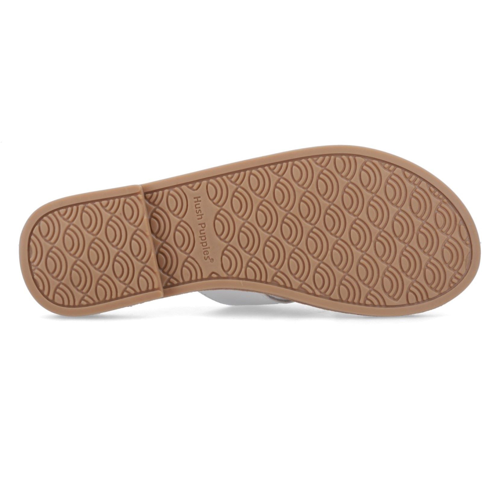 Hush Puppies Azalea Mule Leder Damen Weiße Sandalen