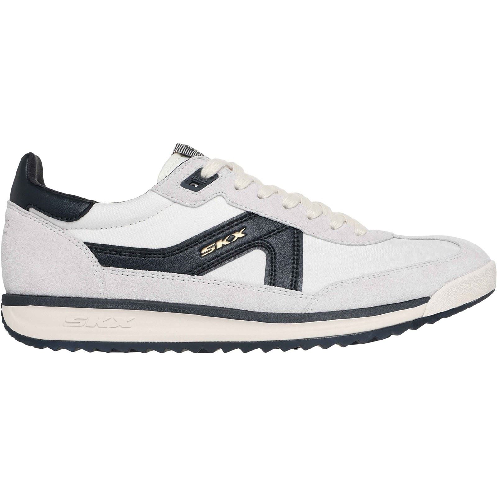 Skechers SKX 92 Spective Leder Herren Weiß/Schwarz Sneaker