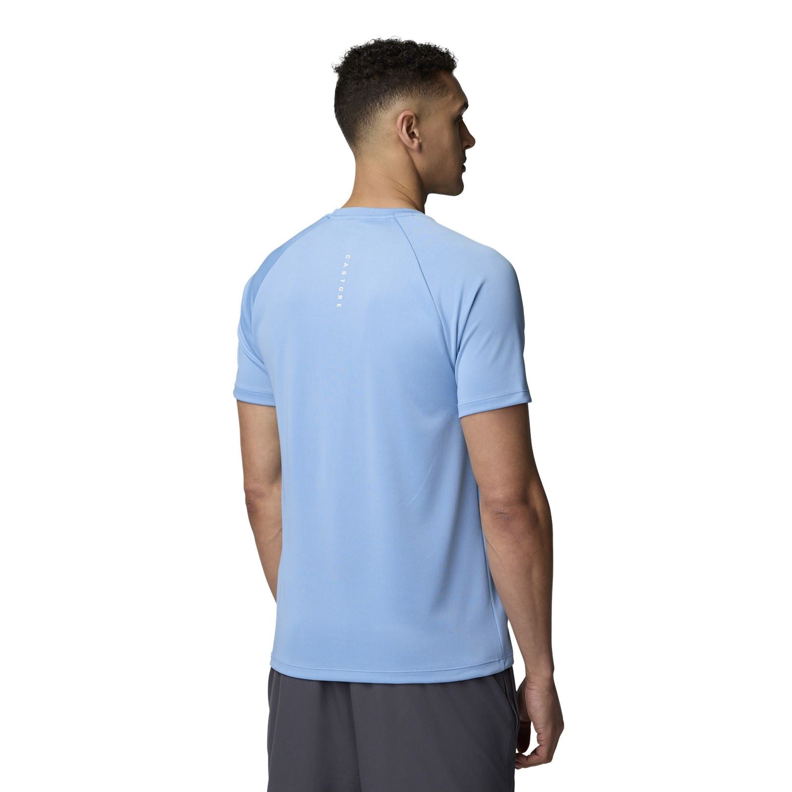 Castore Adapt Training T-Shirt Polyester Herren Blaue Sport-T-Shirts