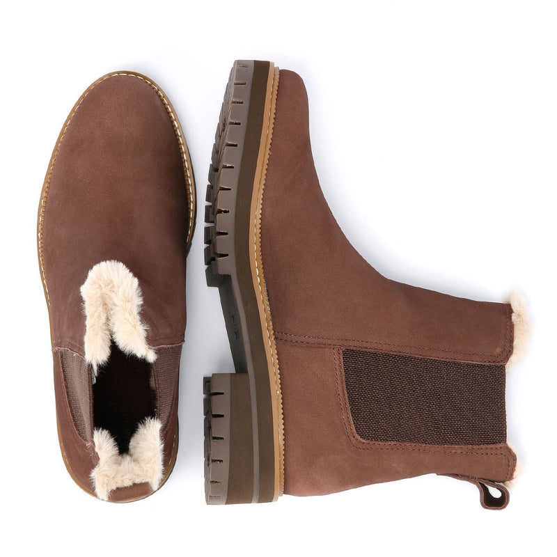 TOMS Bennet Damenstiefel Aus Braunem Nubukleder
