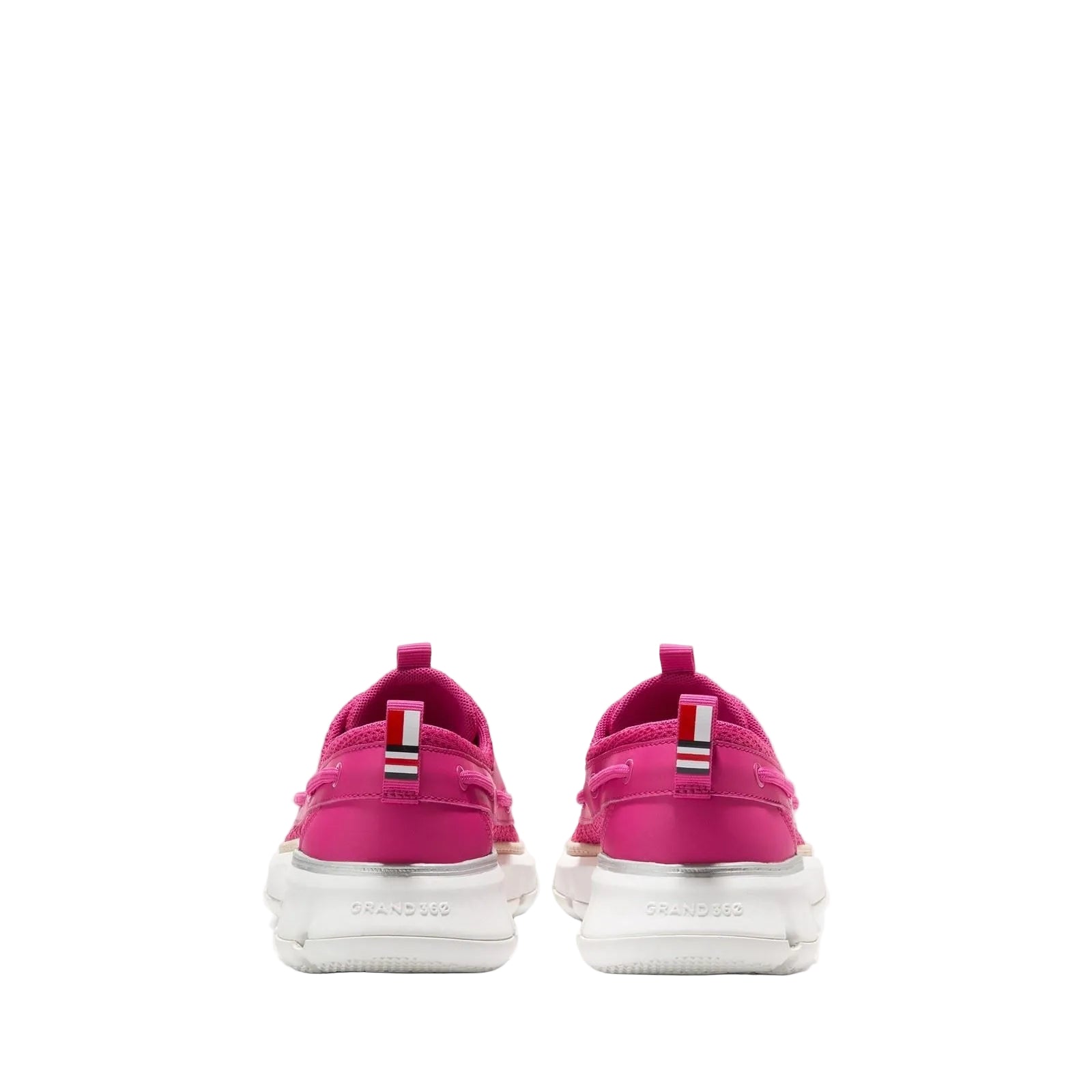 Cole Haan 4.ZeroGrand Regatta Damenloafer In Rosa/Pfauengrau/Weiß