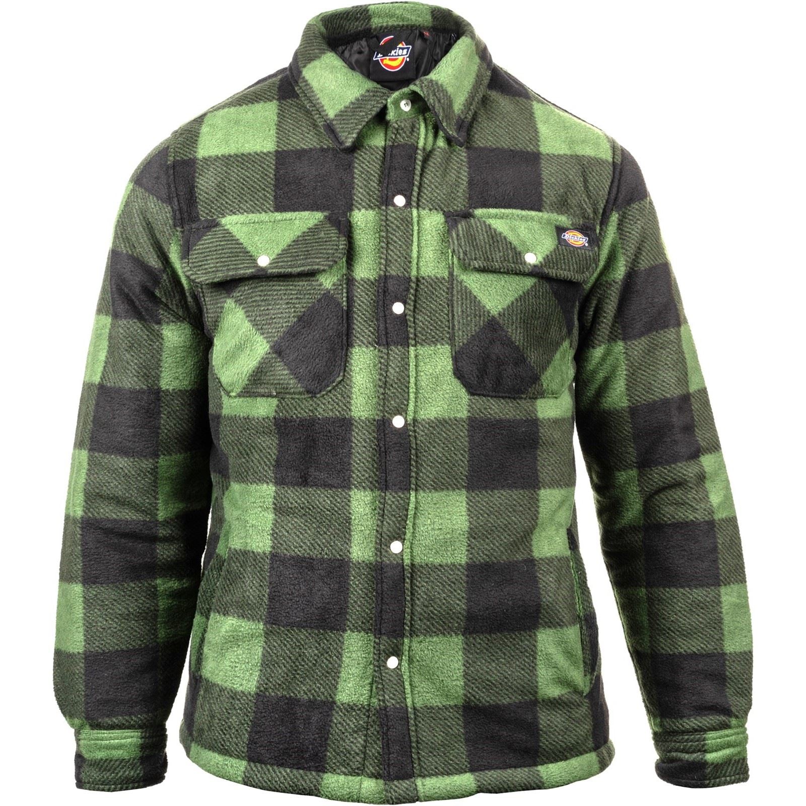Dickies Portland Polyester Herren Grünes Freizeitshirt