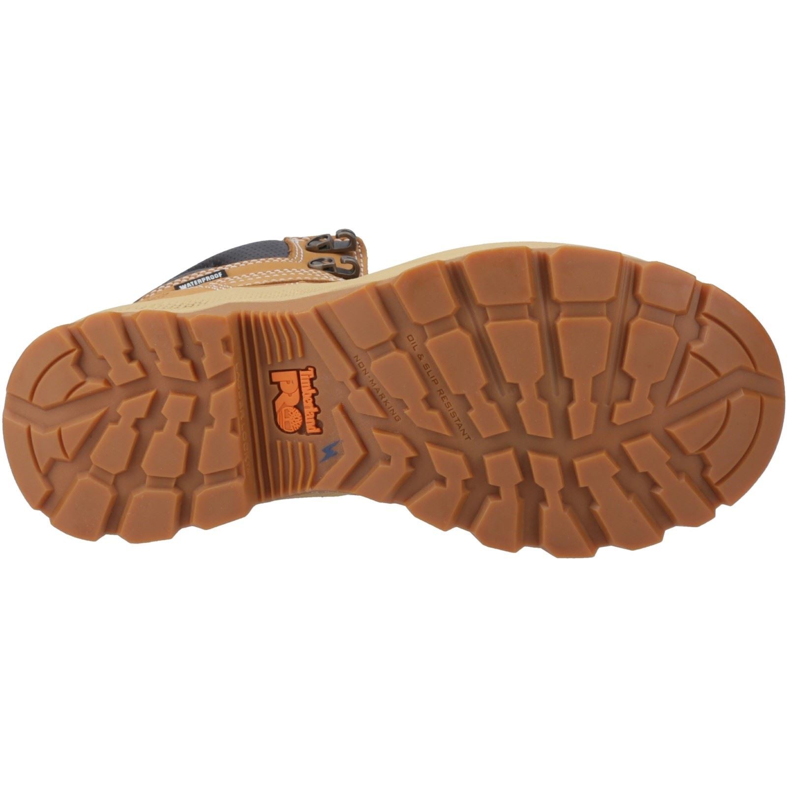Timberland Pro Titan Sechs Zoll Leder Frauen Weizen Sicherheitsschuhe