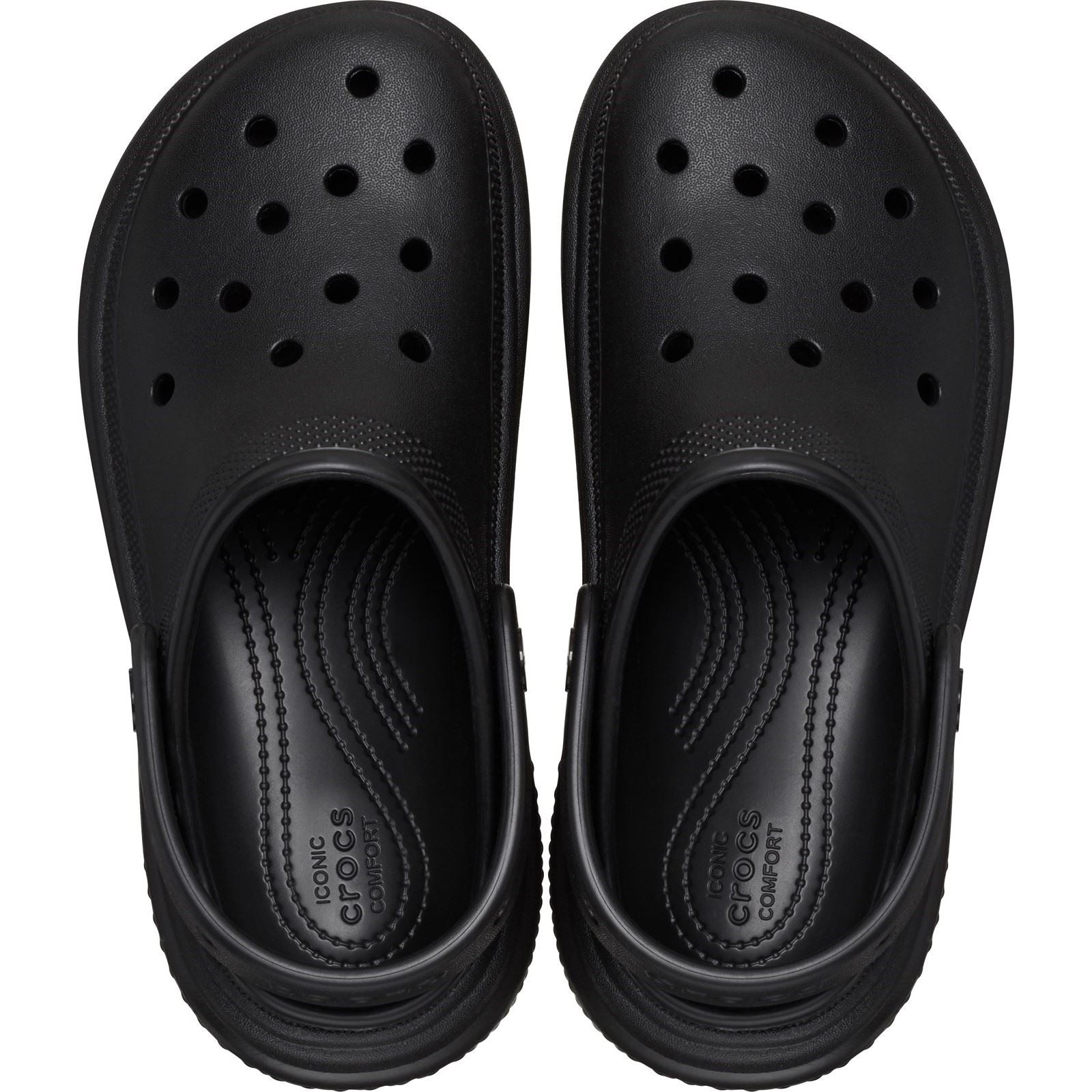 Crocs Stomp Clog Thermoplastische Schwarze Clogs