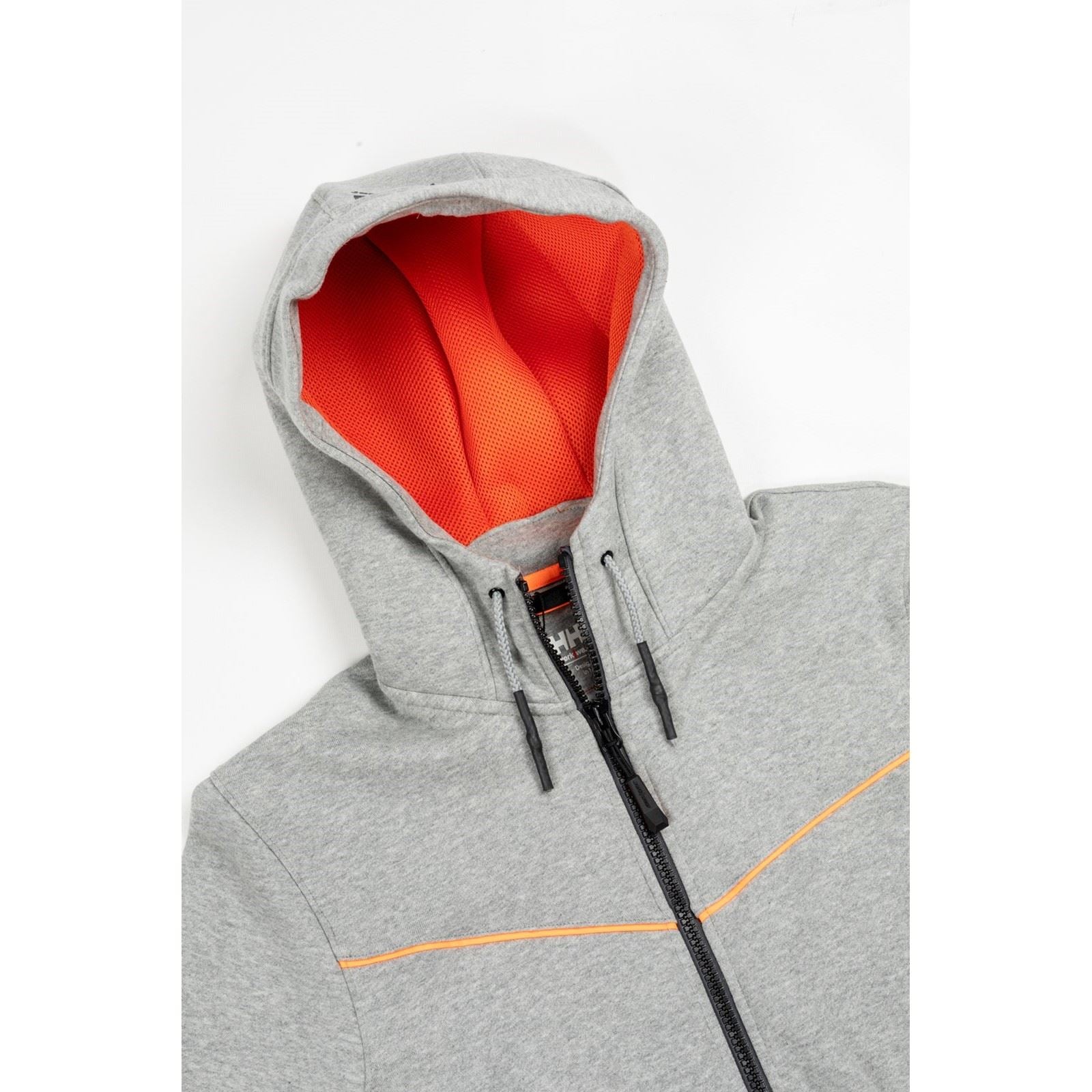 Helly Hansen Workwear Chelsea Evolution Baumwoll Herren Graues Kapuzensweatshirt