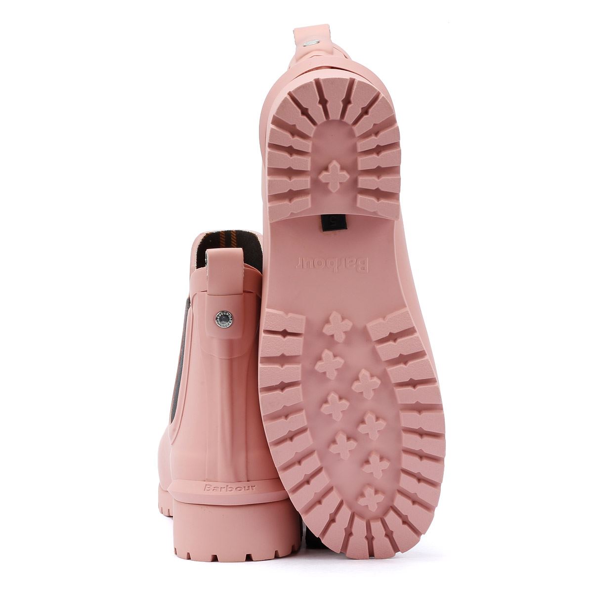 Barbour Wilton Damen Rosa Gummistiefel
