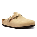 Birkenstock Boston Wachs Tabakbraune Clogs