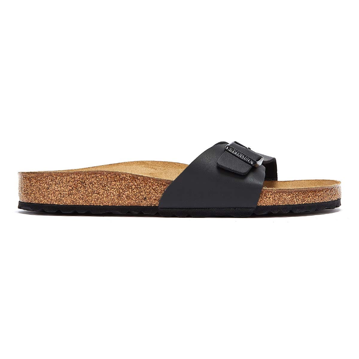 Birkenstock Madrid Birko Flor Damen Schwarz Sandalen
