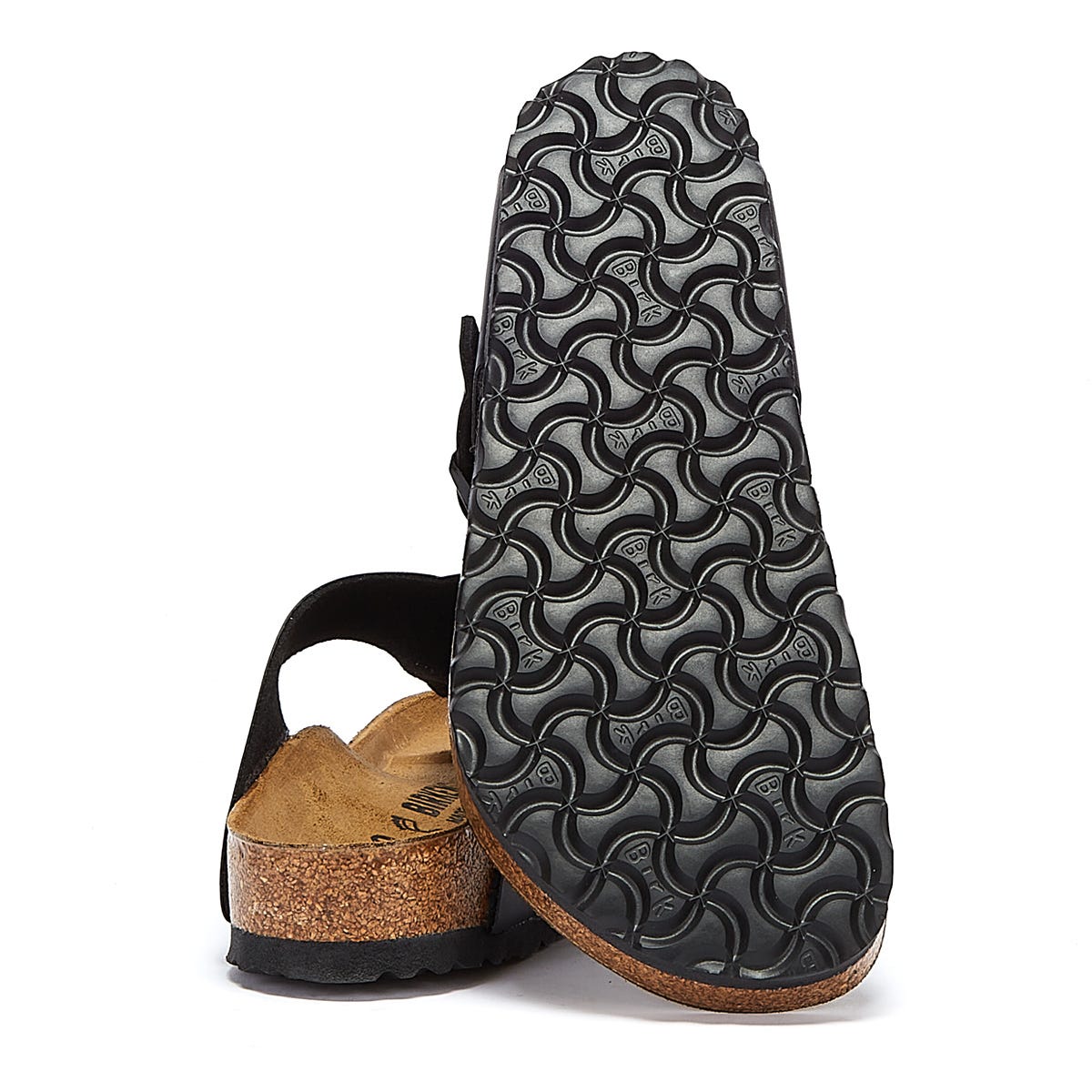Birkenstock Gizeh Birko-Flor Damen Schwarz Sandalen