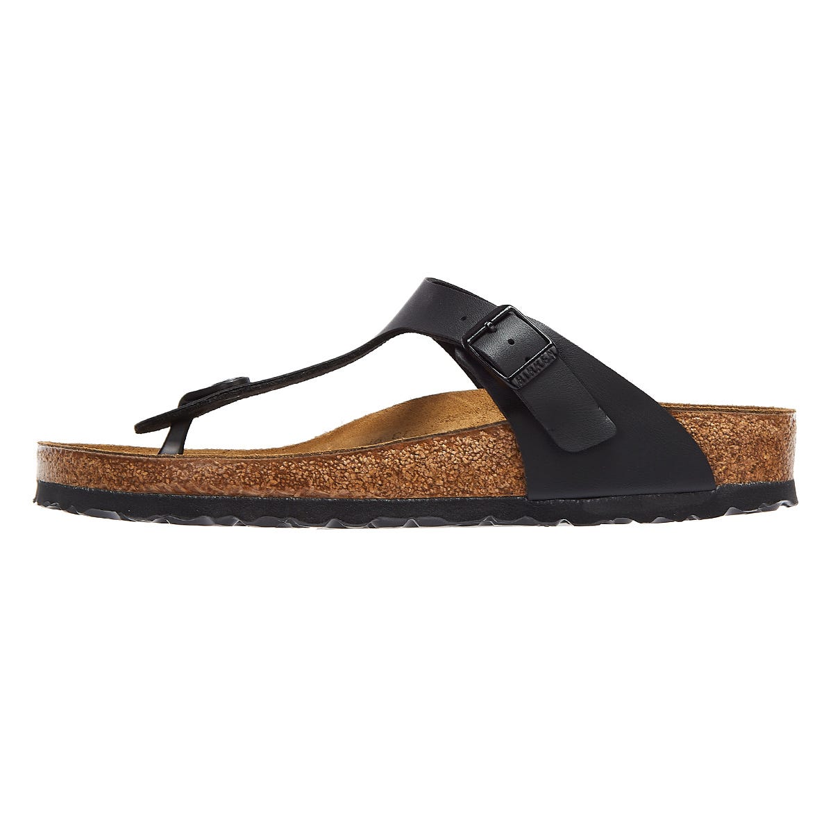 Birkenstock Gizeh Birko-Flor Damen Schwarz Sandalen