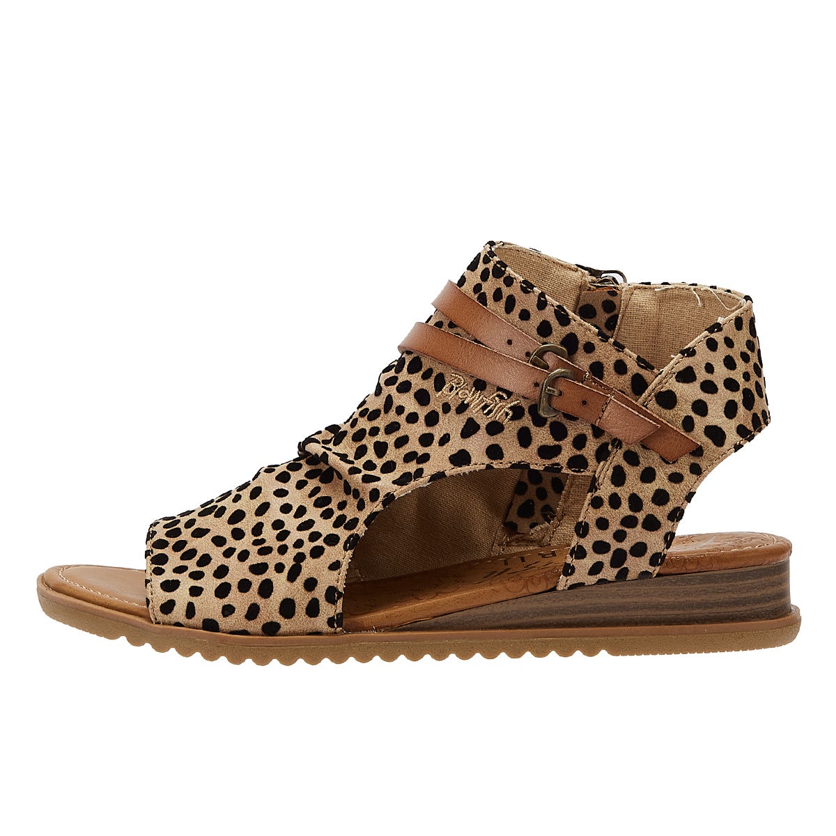 Blowfish Malibu Butterly Womens Sand Pixie Leopard Sandalen