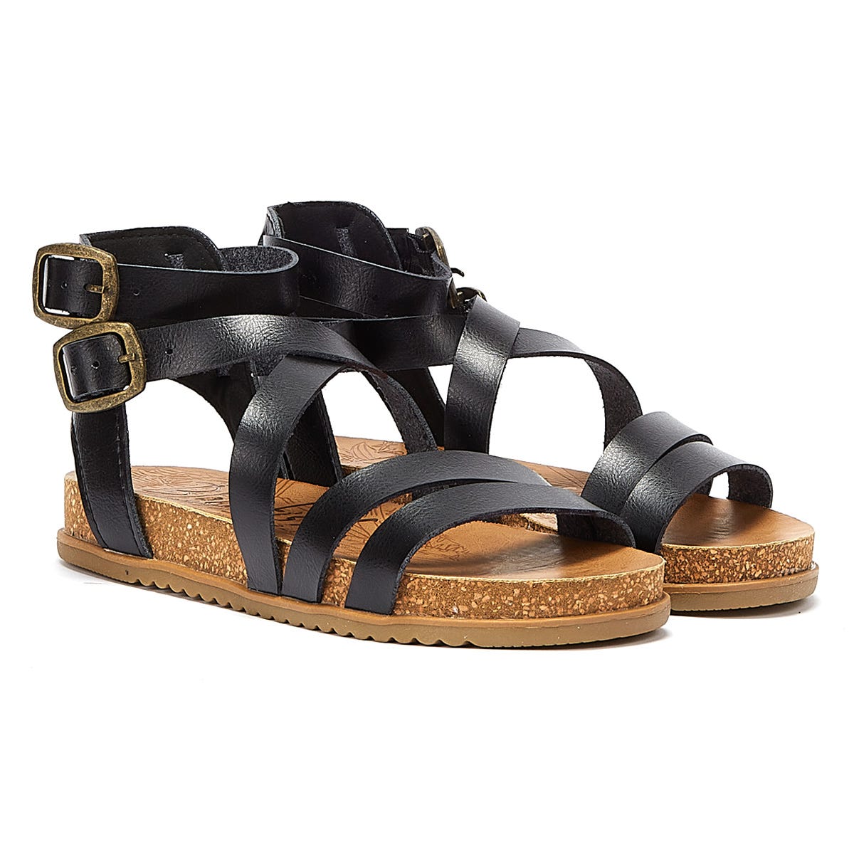 Blowfish Malibu Fandie Damen Sandalen In Schwarz