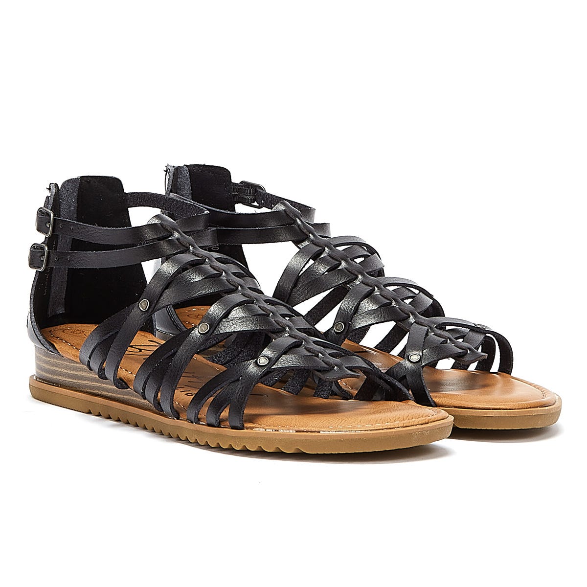 Blowfish Malibu Bloomy Womens Schwarze Sandalen
