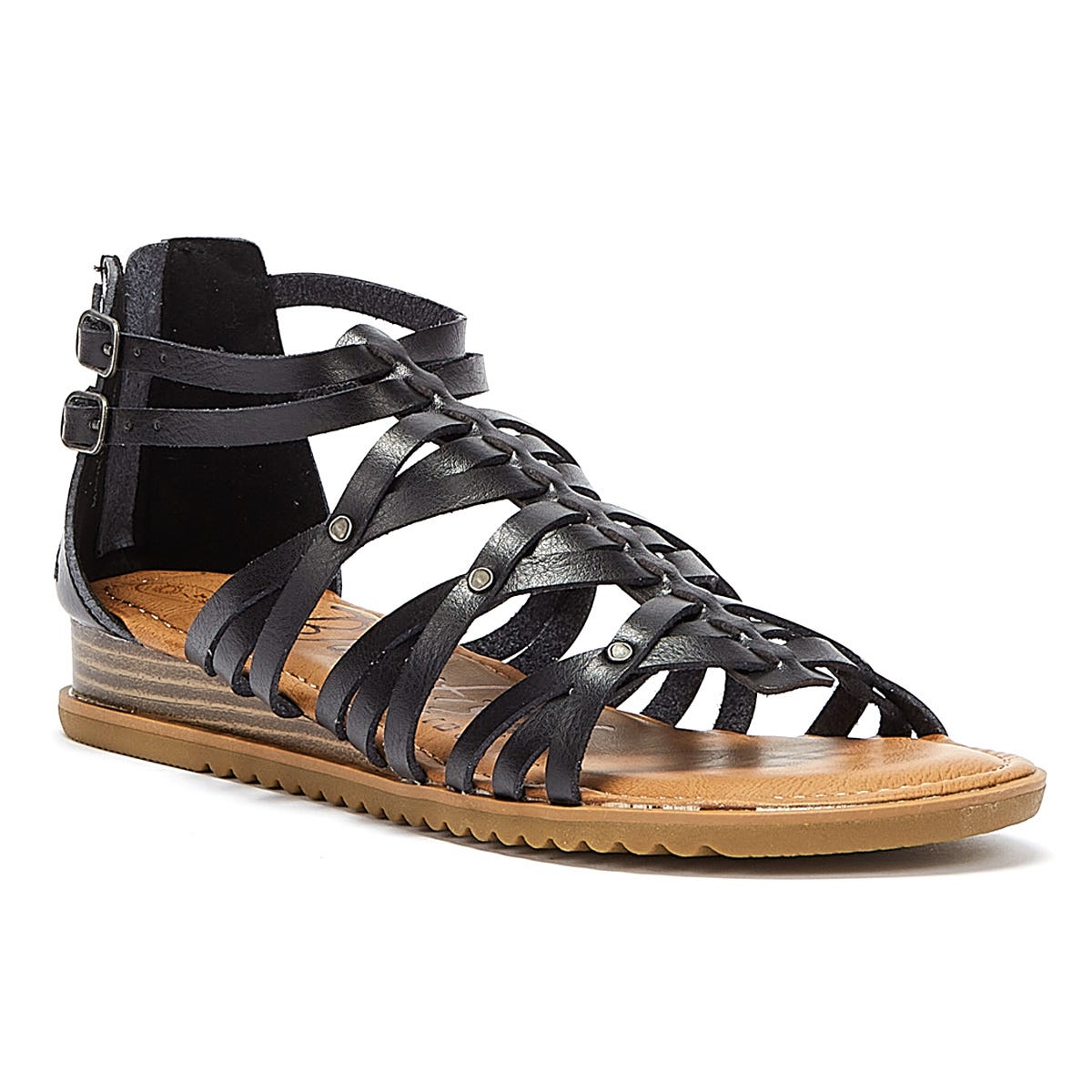 Blowfish Malibu Bloomy Womens Schwarze Sandalen