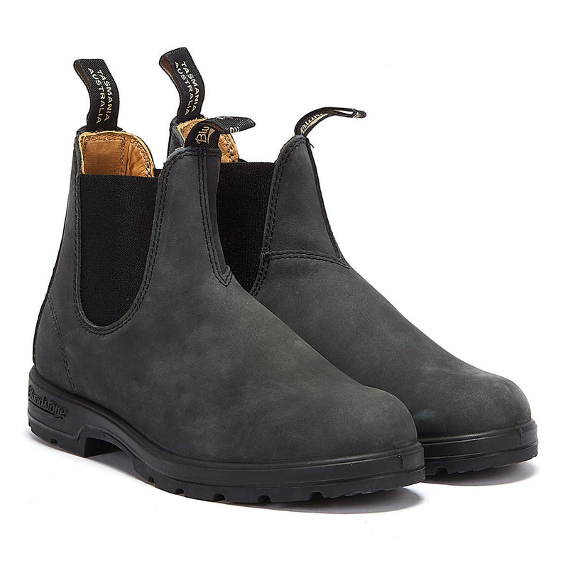 Blundstone Classics 587 Rustikal Schwarz Stiefel