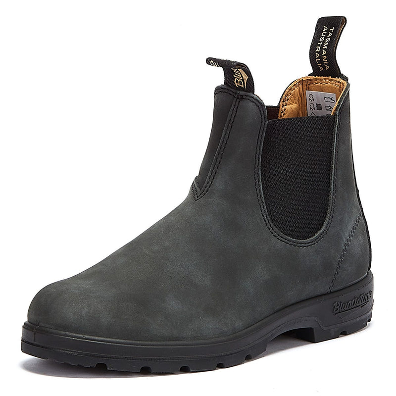 Blundstone Classics 587 Rustikal Schwarz Stiefel