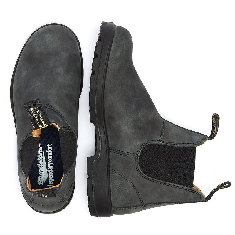 Blundstone Classics 587 Rustikal Schwarz Stiefel