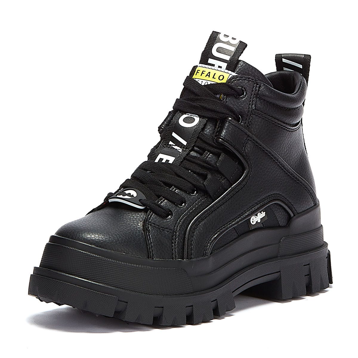 Buffalo Aspha Mid NC Damen Schwarz Stiefel