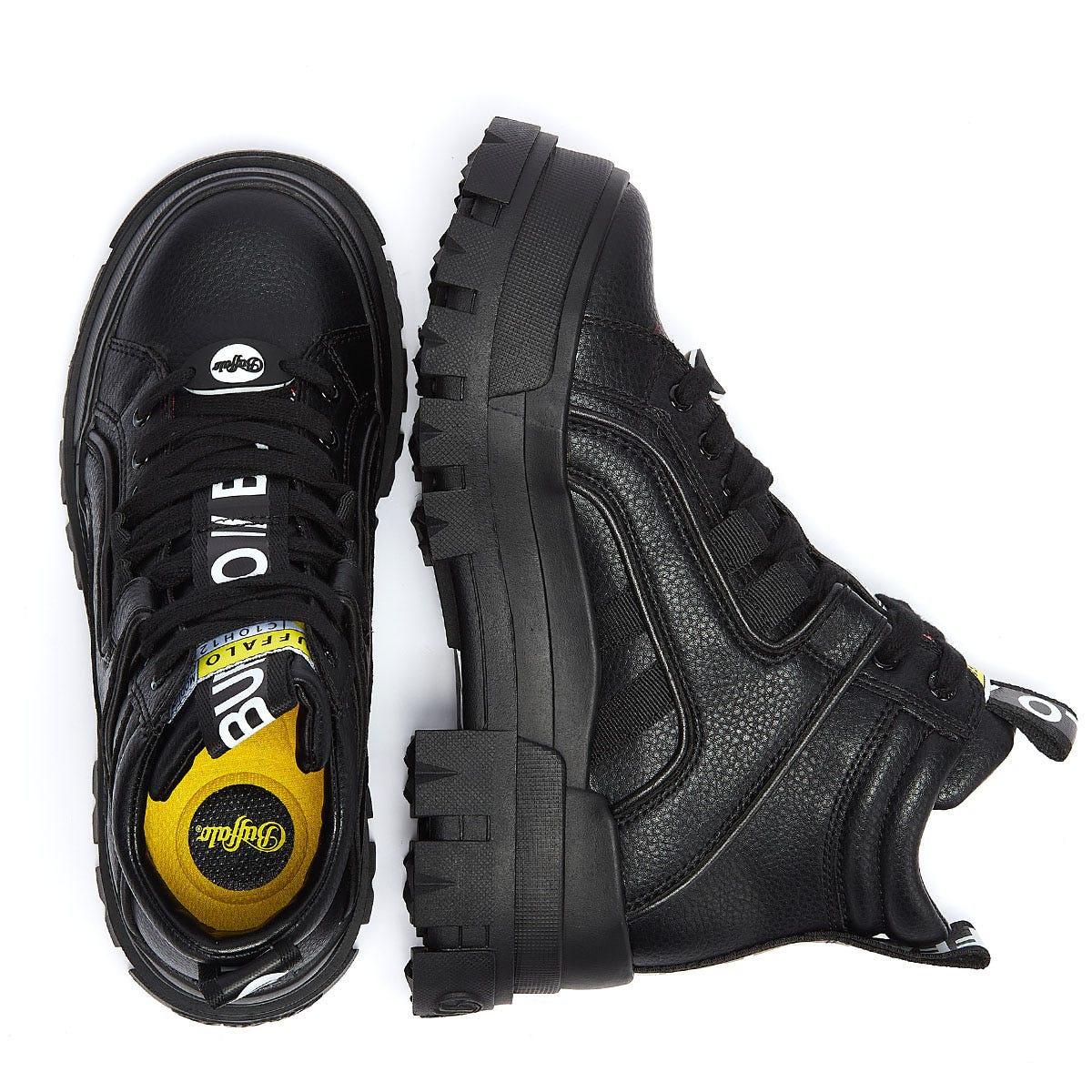 Buffalo Aspha Mid NC Damen Schwarz Stiefel