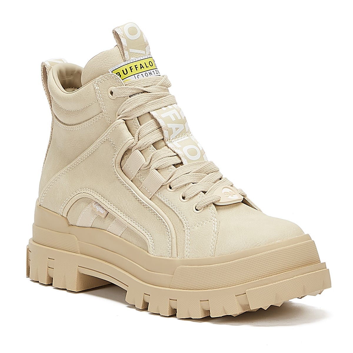 Buffalo Aspha NC Mid Damen Stiefel Beige
