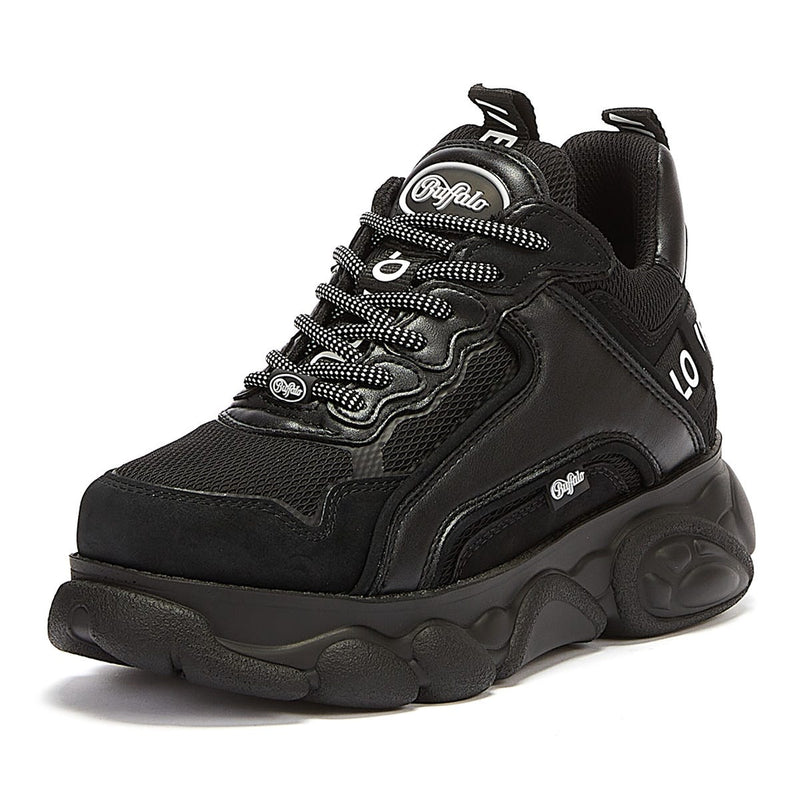 Buffalo Chai Womens Schwarz Turnschuhe
