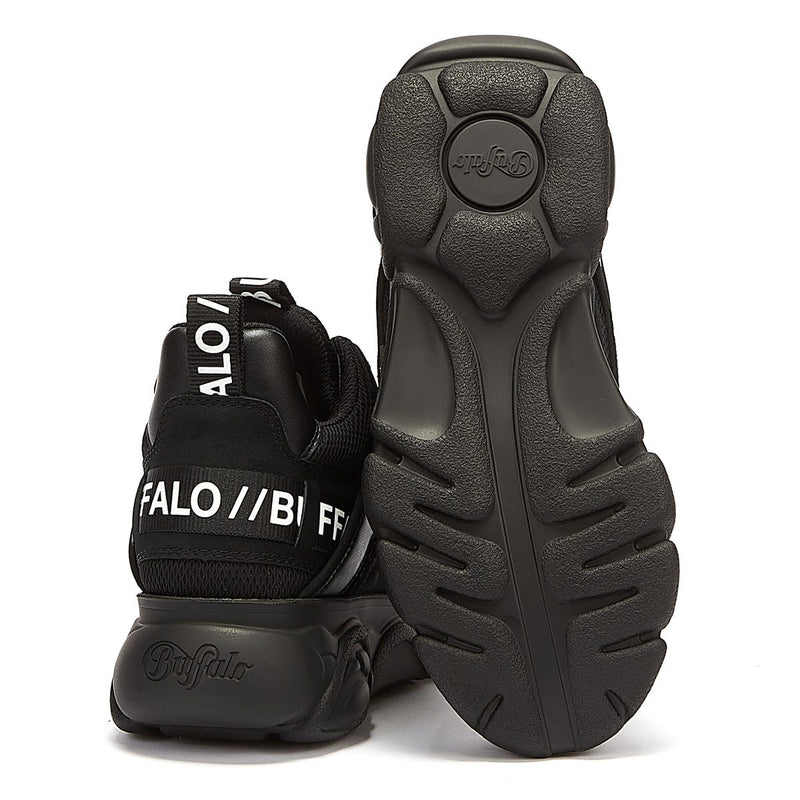 Buffalo Chai Womens Schwarz Turnschuhe