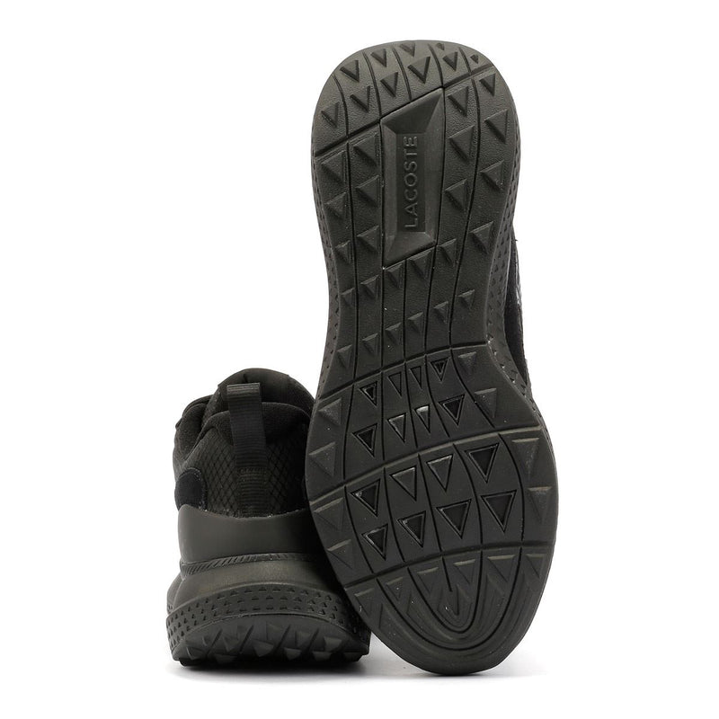Lacoste L003 Evo Herren Schwarze Turnschuhe