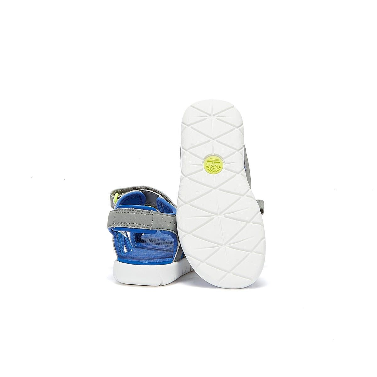Timberland Perkins Row 2-Riemen Kleinkinder-Sandalen In Grau