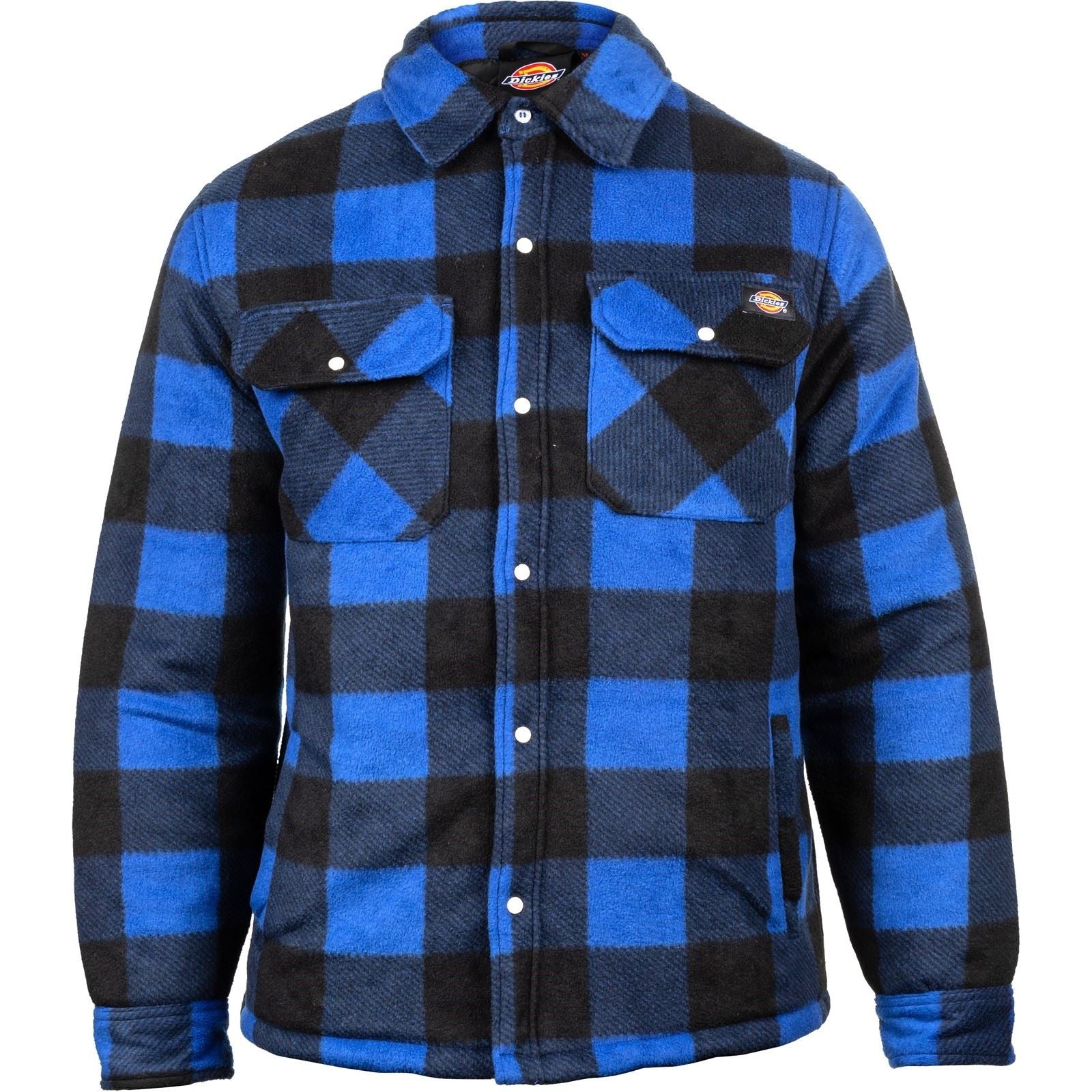 Dickies Portland Polyester Herren Blau Freizeithemd
