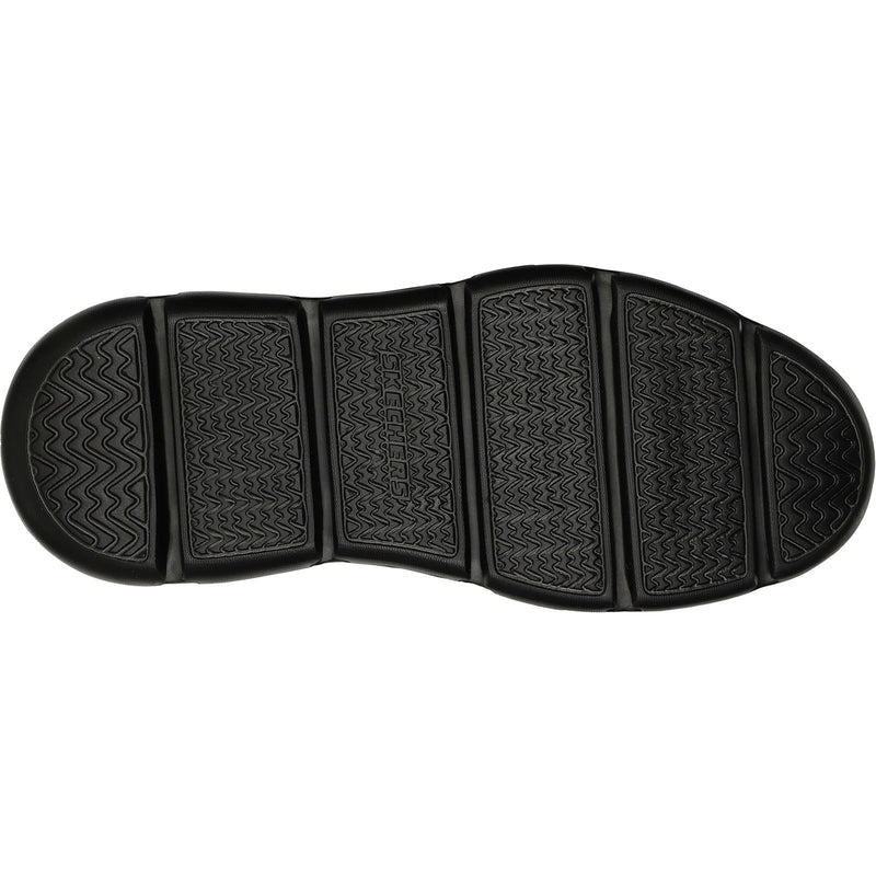 Skechers Garza - Gervin Schwarze Farbe Herren-Schnürschuhe Aus Leder