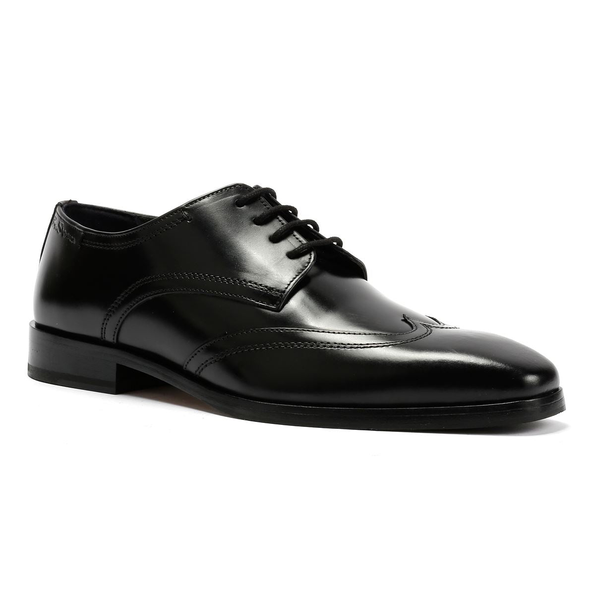 Ben Sherman Kingston Derby Leder Herren Schwarz Schnürschuhe