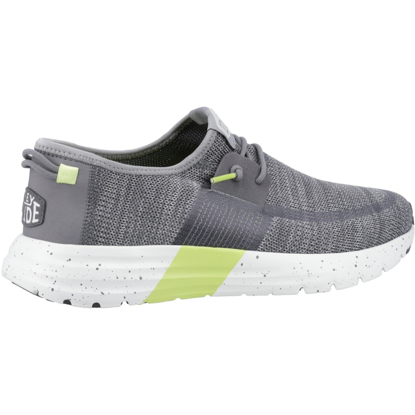 HEYDUDE Sirocco Sport Mode Herren Sneaker In Meliertem Grau/Anthrazit