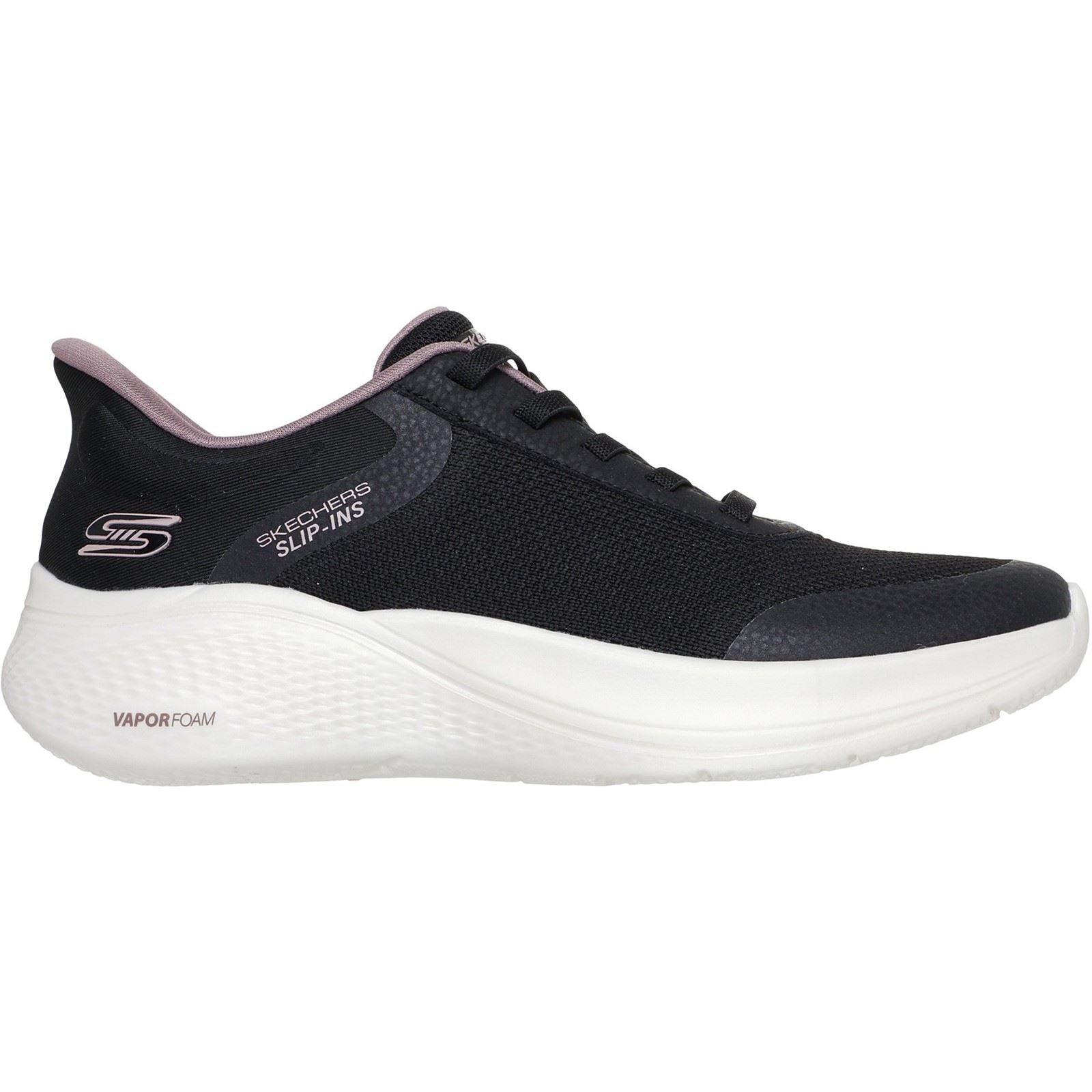 Skechers BOBS Infinity Vapor Glow Polyester Damen Schwarze Farbe Sneakers