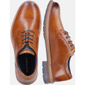 Hush Puppies Julian Leder-Herrenschuhe In Hellbraun Mit Schnürung