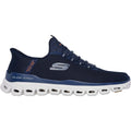 Skechers Glide-Step Noxus Textile Herren Turnschuhe In Marineblau