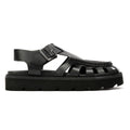Clarks Originals Meadow Buckle Damen Sandalen Aus Schwarzem Leder