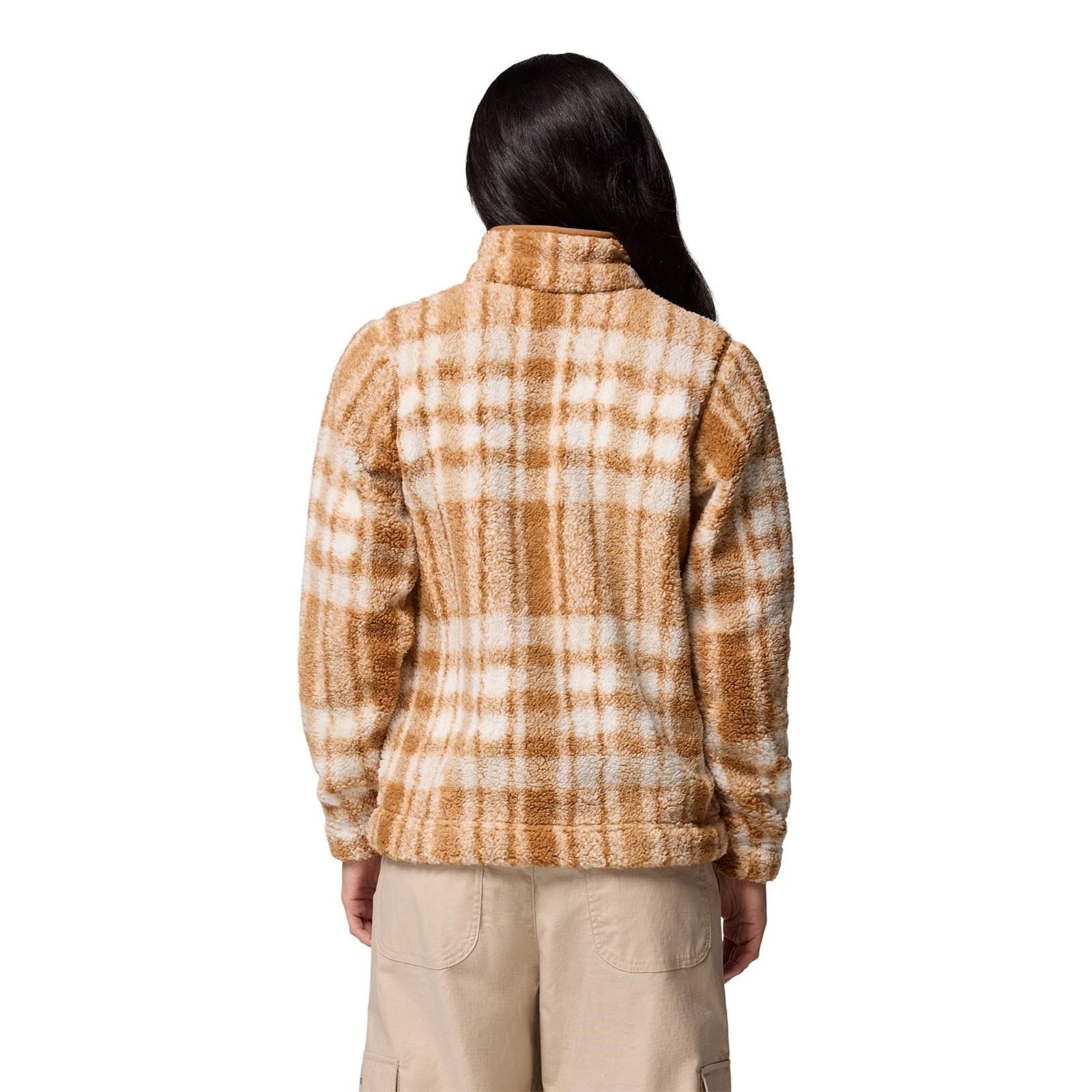 Columbia West Bend 1/4 Zip II Polyester Damen Brauner Pullover