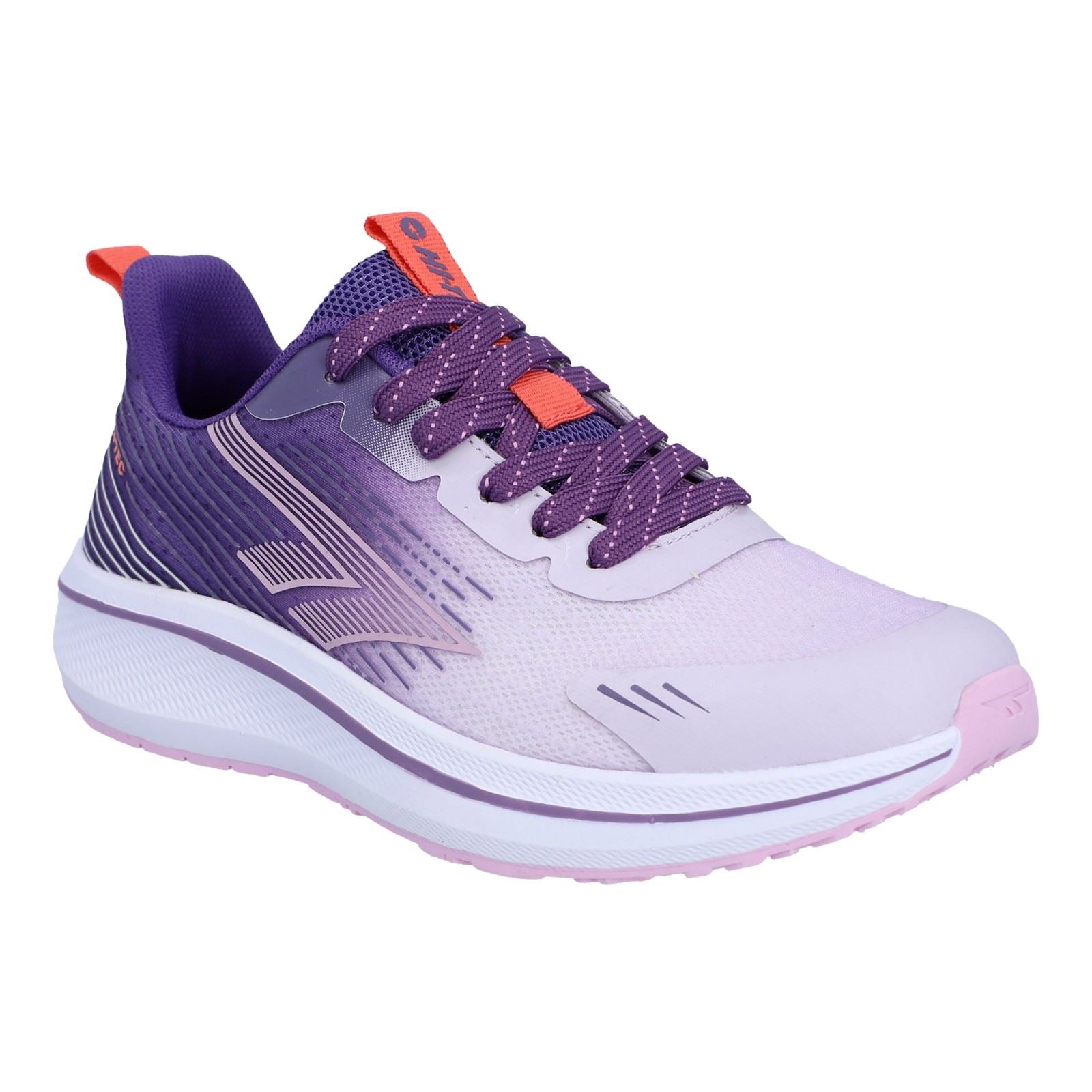 Hi-Tec Santorini Polyester Damensneaker In Mystical/Thistle/Burnt Coral