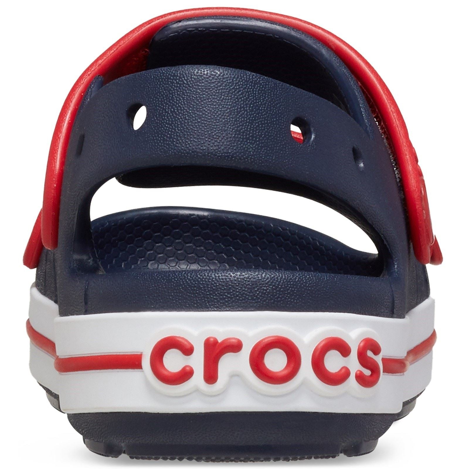 Crocs Crocband Play Thermoplastische Navy/Varsity Red Sandalen