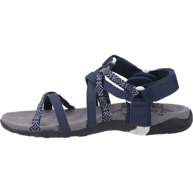 Cotswold Sunhill Damen Sandalen Aus Veloursleder In Marineblau