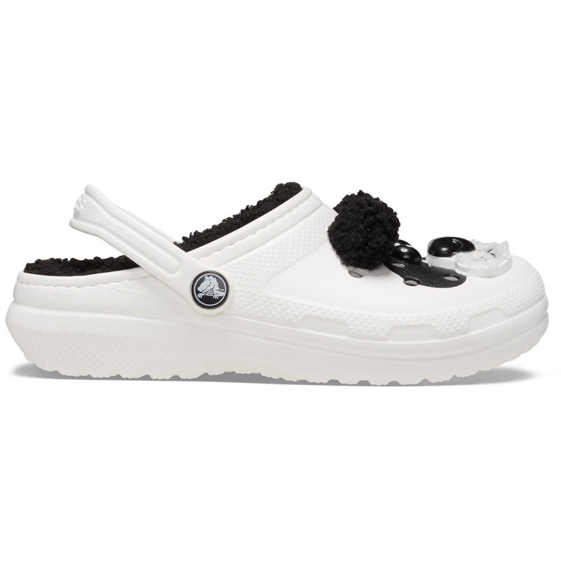 Crocs Classic Lined Fun Lab Thermoplastische Unisex Kinder Panda Clogs