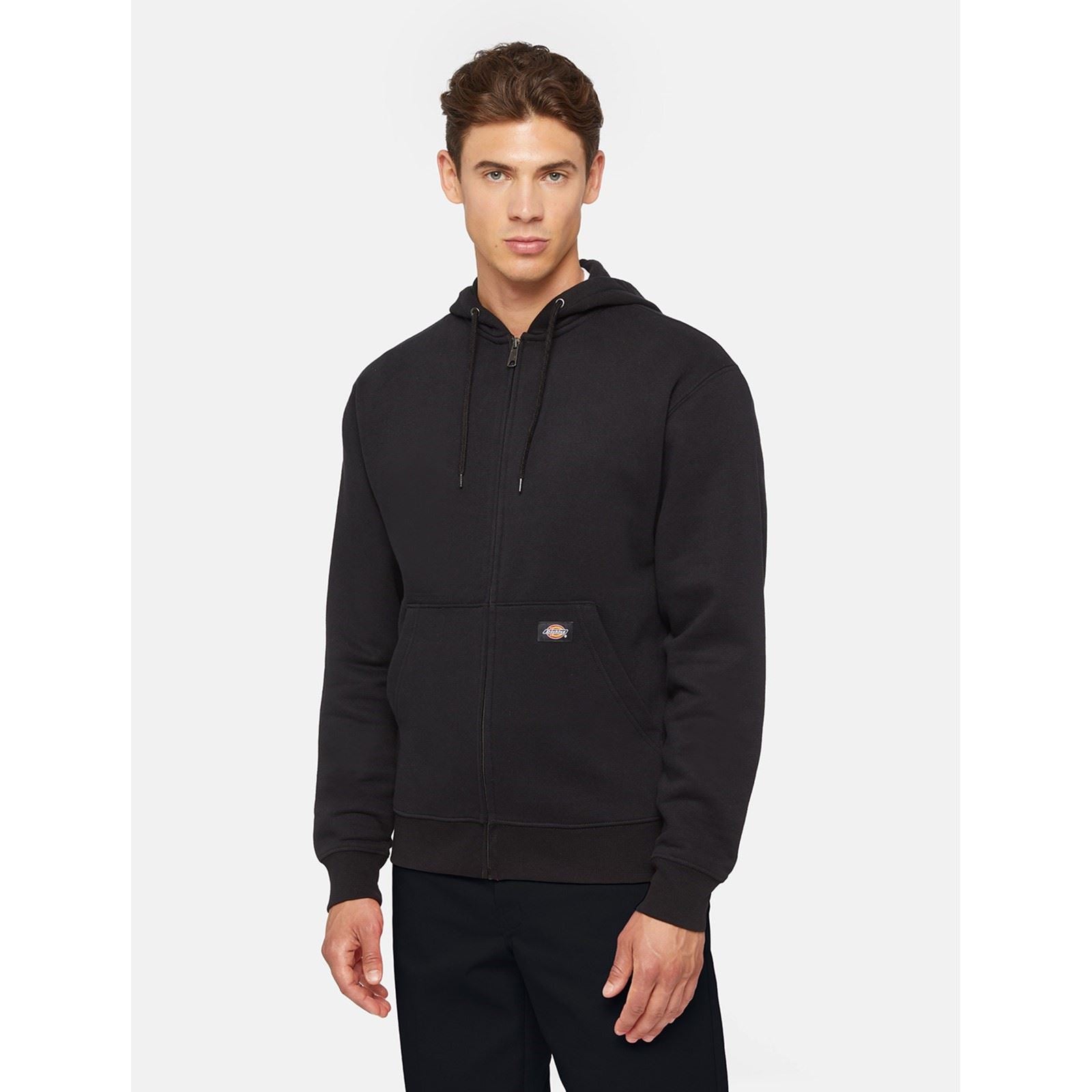 Dickies Everyday Fleece Zip Herren Schwarze Farbe Fleecejacke