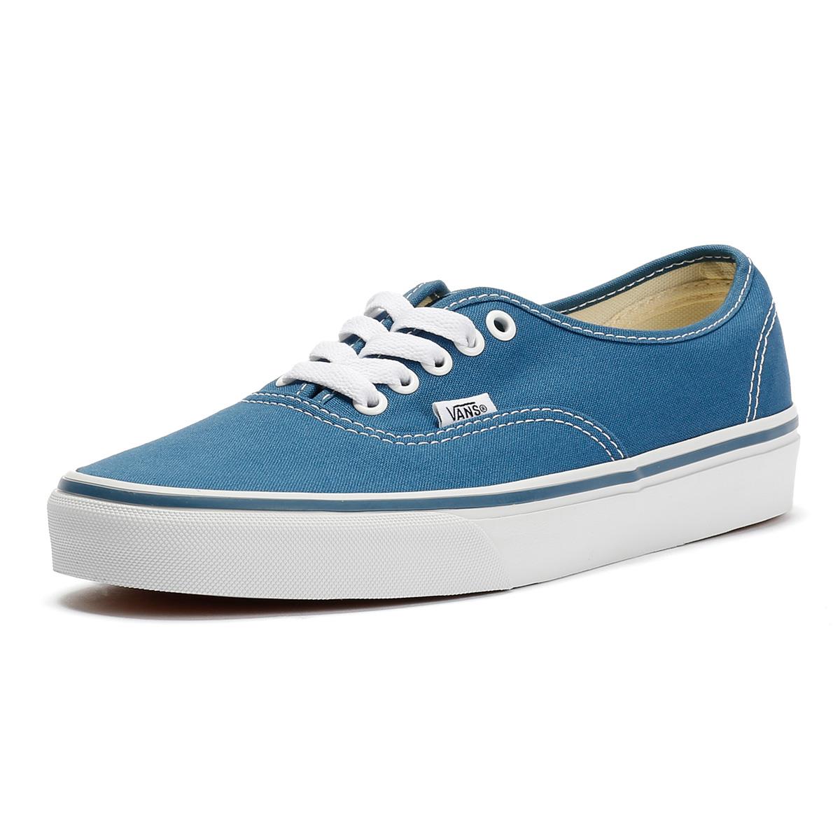 Vans Authentic Leinwand Blaue Turnschuhe