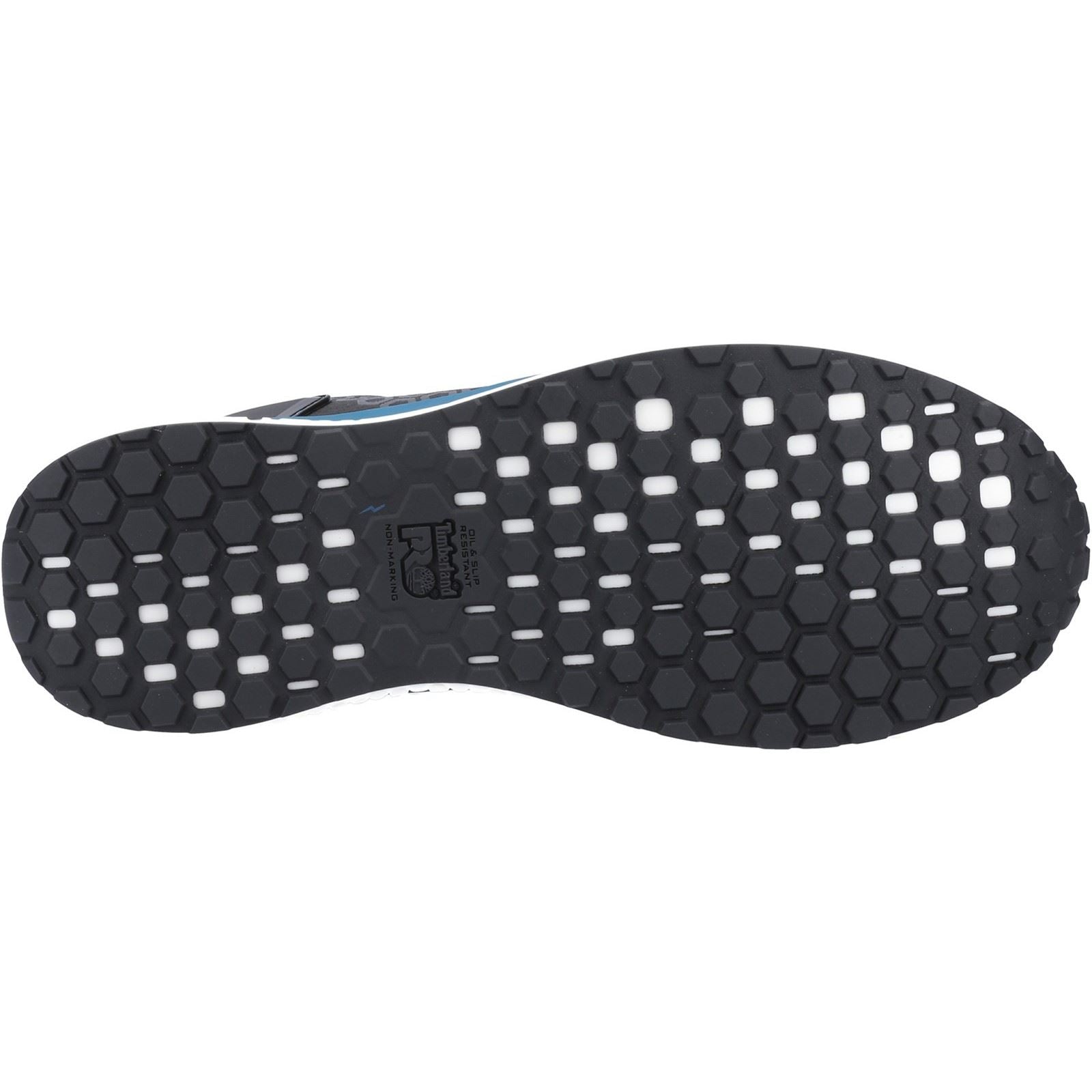 Timberland Pro Reaxion Synthetische Schwarz/Blaue Sicherheits Sneakers