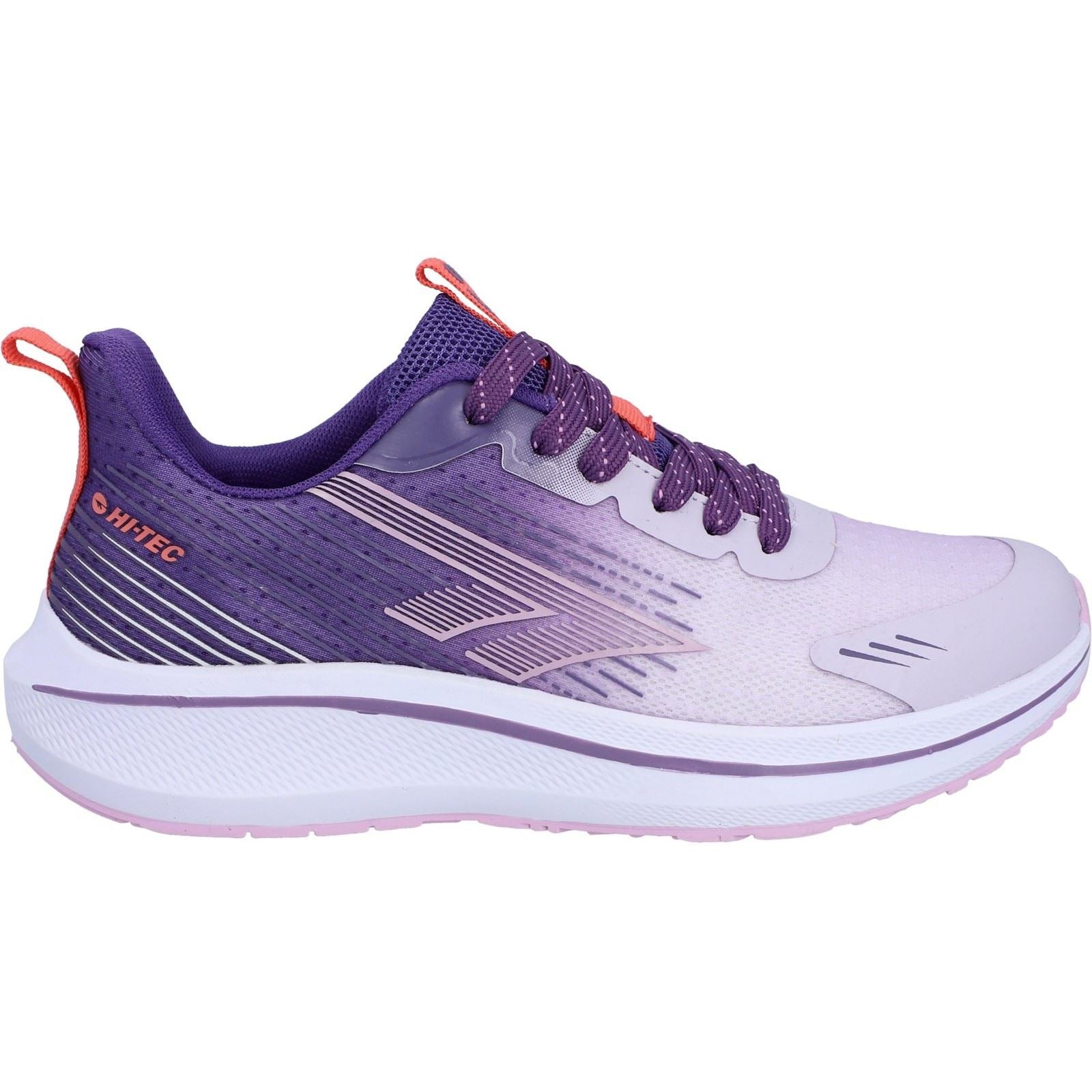 Hi-Tec Santorini Polyester Damensneaker In Mystical/Thistle/Burnt Coral