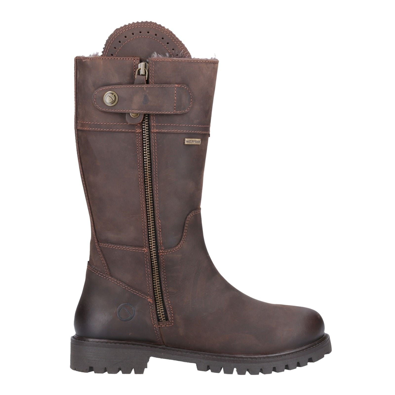 Cotswold Bushcombe Damenstiefel aus braunem Leder