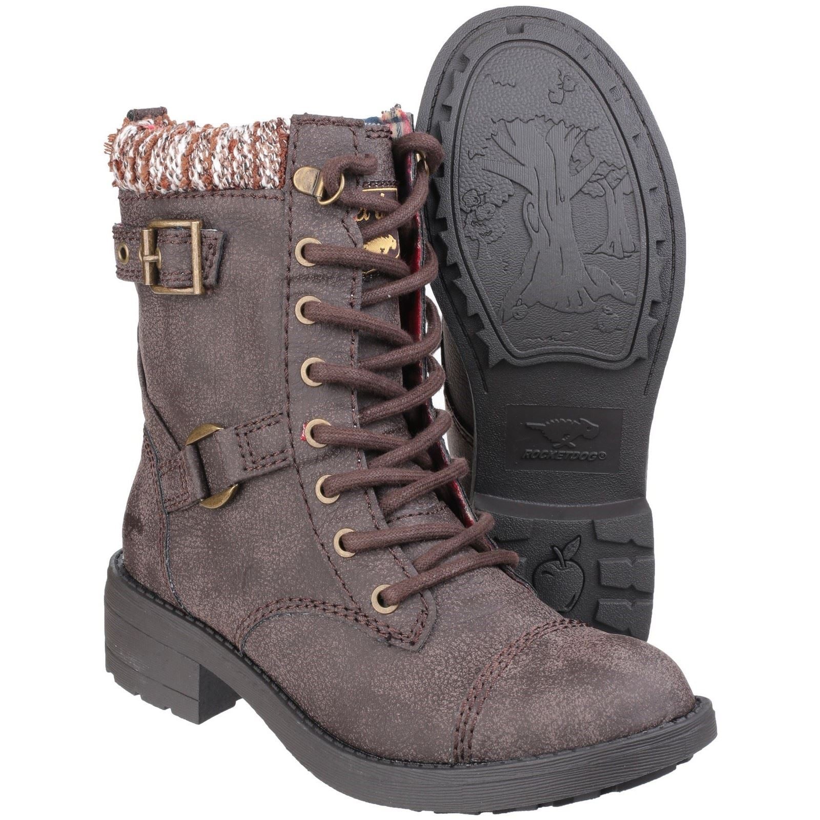 Rocket Dog Thunder Galaxy Damen Braune Galaxy Stiefel