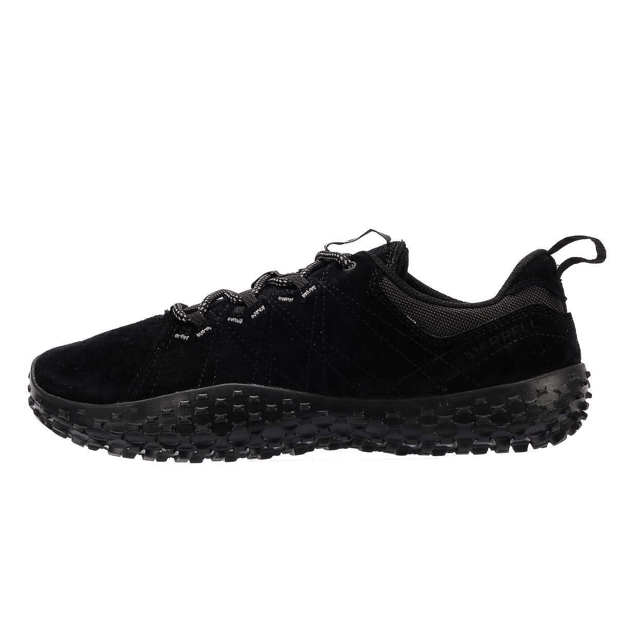 Merrell Wrapt Damen-Sneakers Aus Schwarzem Wildleder