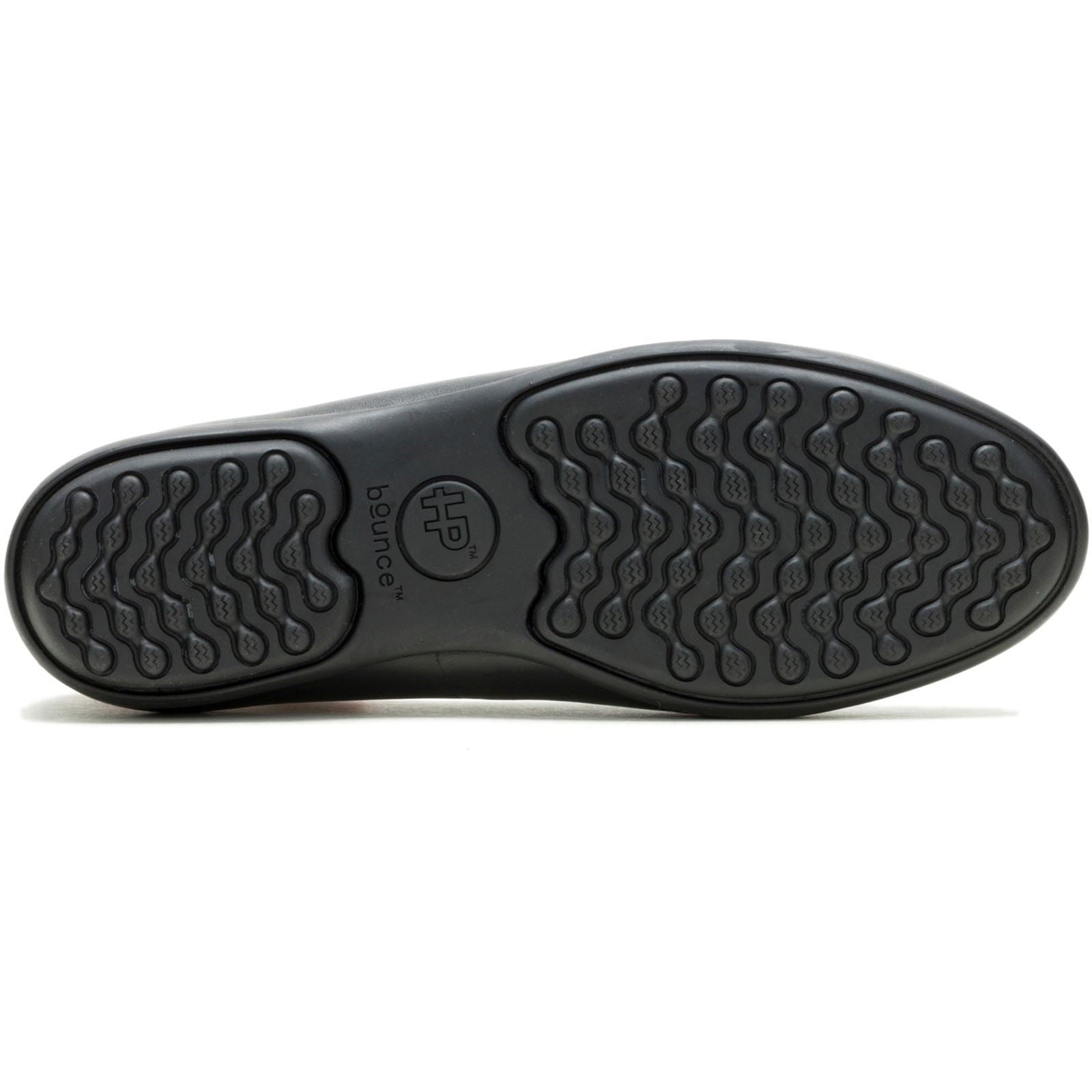 Hush Puppies Alice Flat Leder Damen Schwarze Ballerinas